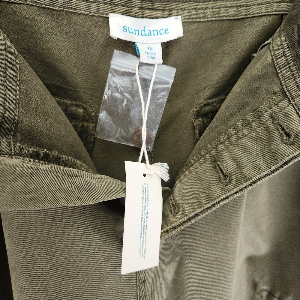 Sundance Remembered Dreams Embroidered Cargo Pants - Picture 12 of 13